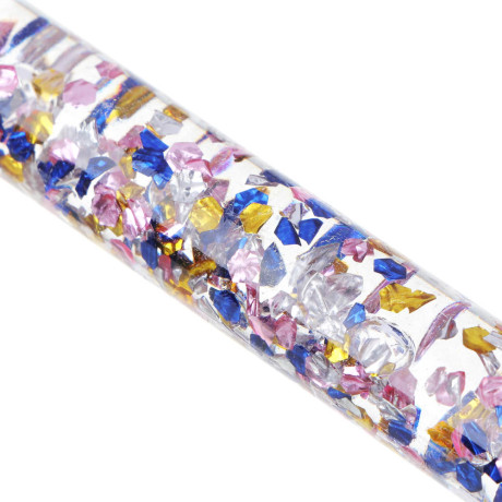 ЮНИLOOK Кисти для визажа 7 шт в ПВХ чехле, пластик, металл, иск.ворс, 14-15,5 см, 2 цвета, ВЗ24-60