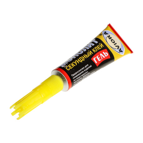 Cуперклей-гель секундный МОНОЛИТ АВИОРА 3 г, на листе, арт 403-202