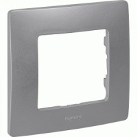 IEK ETIKA рамка СУ 1 мест. алюминий 672551