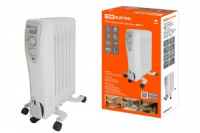 TDM Радиатор (обогреватель) МО-7 1500 Вт 7 секц. рег. мощн. (550/950/1500 Вт) термостат SQ2501-0901