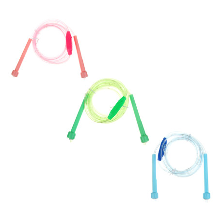 SILAPRO Скакалка светодиодная 2.8м, d=4.6мм, 3 реж., 3хLR44, PP, PVC