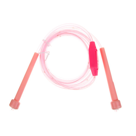 SILAPRO Скакалка светодиодная 2.8м, d=4.6мм, 3 реж., 3хLR44, PP, PVC