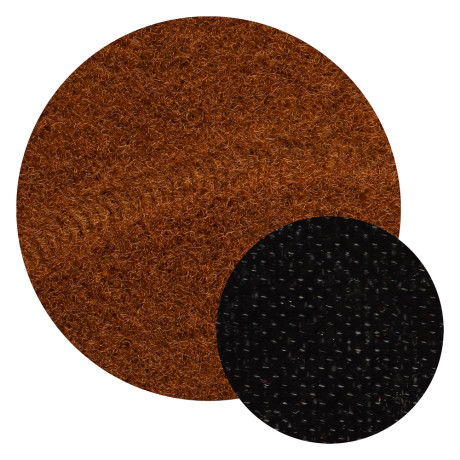 Коврик придверный, влаговпитывающий, SINDBAD TT23 40х60смх6мм, коричневый