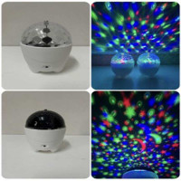 Светодиодн.LEDлампа YF-1618 1реж. Полушар на подставке цветное &quot;Звездное небо&quot;