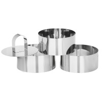 VETTA Набор форм для приготовления салатов\десертов 4пр, 9х4см 08A4001