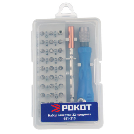 РОКОТ Набор отверток 32 предмета