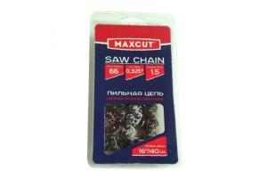 MAXCUT Цепь 21LV-66E, шаг цепи 0.325", ширина паза 1,5 мм, 66 звеньев, блистер, 086321066