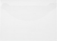 Папка-конверт на кнопке Папка-конверт на клапане 180 прозрачный 10 шт/уп 875574