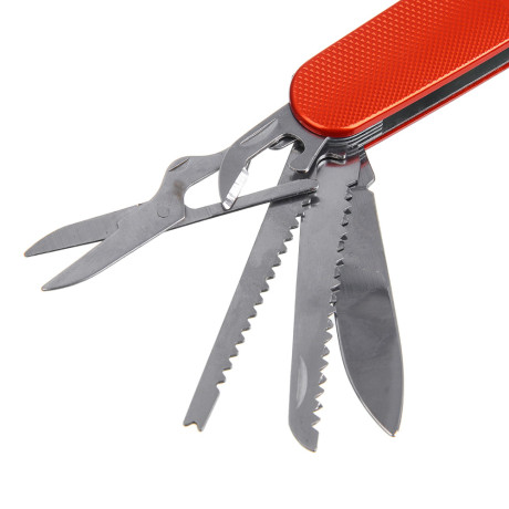 Нож перочинный тм ЕРМАК, 15см, многофункциональный, нержавеющая сталь