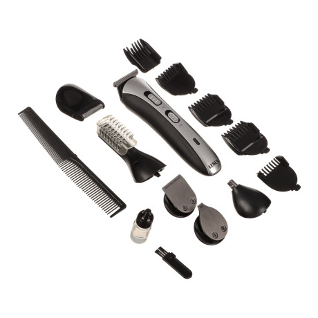 LEBEN Набор для стрижки 10 в 1, с бритвой, триммером, расческой и машинкой для стрижки, HC752