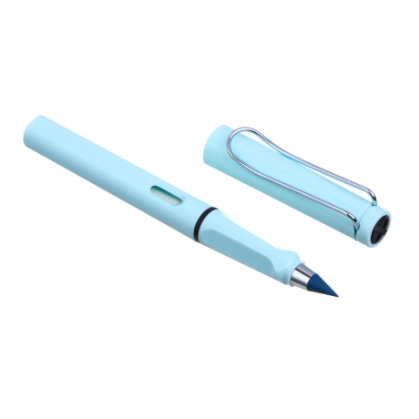 Вечные карандаши ClipStudio "Альфа" 12 цветов, пластиковый корпус, с ластиком, ПВХ-чехол с европод.