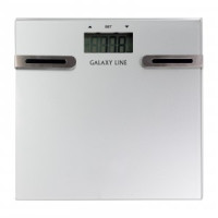 Весы-анализаторы напольные электр GALAXY LINE GL-4855, элемент питания AAA, стекло