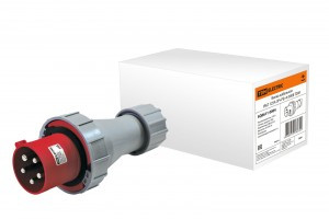 TDM вилка кабельная 3Р+РЕ+N 125А 380В IP67 SQ0611-0004