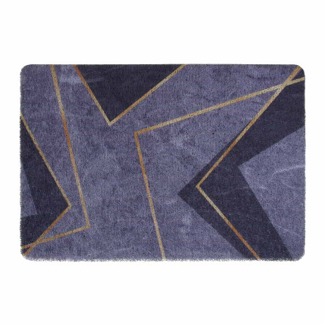 Коврик придверный тм VETTA Print, ПВХ, 39х59 см, 2 дизайна, резиновая подложка