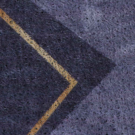 Коврик придверный тм VETTA Print, ПВХ, 39х59 см, 2 дизайна, резиновая подложка