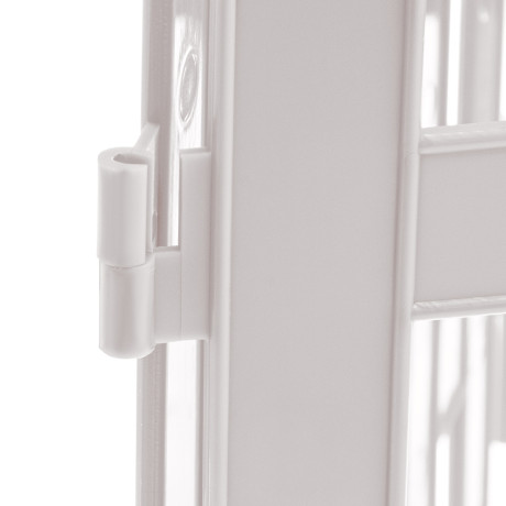 Забор декоративный "Романтика", 28 х 300 см, белый, Palisad