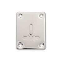 Накладка под сувальду DP-S-01-CR со Шторкой (Хром) прямоугол. Apecs  (1штука!)  \20