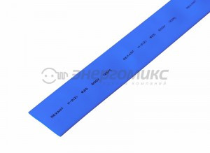 REXANT термоусадка трубка ТУТ 25/12.5 мм 1м  синяя, цена за шт (10!), 22-5006
