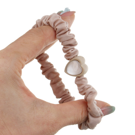 ЮНИLOOK Резинки для волос 5шт, d6см, полиэстер, пластик, ACS25-15