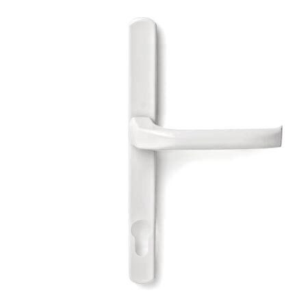 Ручки на планке Apecs HP-92.7005-W (белый, под цил., м/о-92мм) д/замков 7000   \30