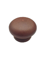 Ручка мебельная 33 деревянная Ø 36мм, тёмная