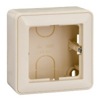 Systeme Electric W59 кор.-переходник с рамкой ОУ 1 мест. слон. к. КП-152-28 (10!)