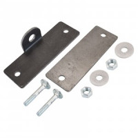 Домарт Проушина гаражная 50*150толщ.4мм) планка, крепеж б/п d 15мм10)