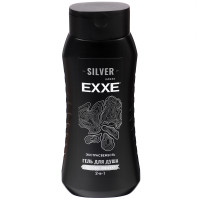 Гель для душа мужской 2 в 1 EXXE MEN &quot;Экстрасвежесть&quot; SILVER, 400мл