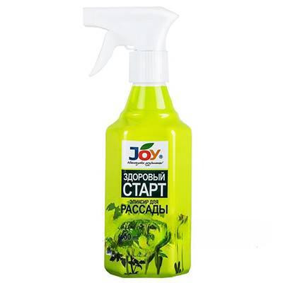 Эликсир для рассады 0,4л. Здоровый старт JOY х10