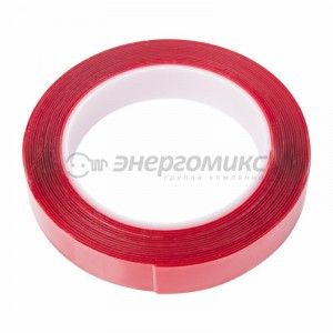 Двусторонний скотч прозрачный  20мм  5м  REXANT, 09-6520