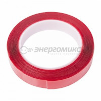 Двусторонний скотч прозрачный  20мм  5м  REXANT, 09-6520