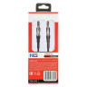 ЕРМАК Кабель mini jack 3.5 mm - mini jack 3.5 mm, 1.5 м