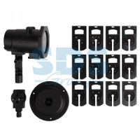 Проектор 4LED, 12слайдов, RGBW, 12V, IP44 (-50C) трансф. в компл. 601-262 Neon Night