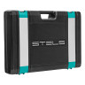 Набор инструментов, 1/2",3/8", 1/4", CrV, пластиковый кейс 142 предмета Stels