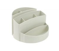 Подставка для канцелярских мелочей Attache 8 отделений office серый 1112000