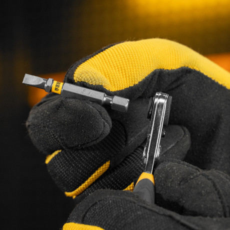 Бита SL5,0х50, сталь S2, шестигранный профиль, 2 шт. Е 6,3 Denzel