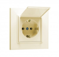 Makel Karea роз. СУ 1 мест. крем. (земля, крышка, керамика) 56010009