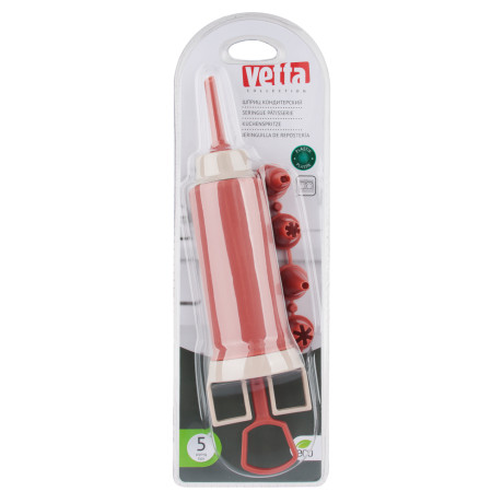 VETTA Шприц кулинарный 5 насадок WH001A