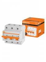 TDM автоматический выкл. ВА47-100 3Р 6А 10кА х-ка С SQ0207-0138