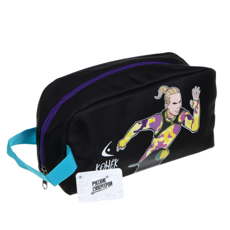 BY Русские Супергерои Несессер с 2 отделениями, нейлон, полиэстер, 25х13х8,5см, 2-4 дизайна