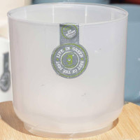 Горшок "Дельта" 3,2 л прозрачный с вкладкой Д17-00 Ливингрин