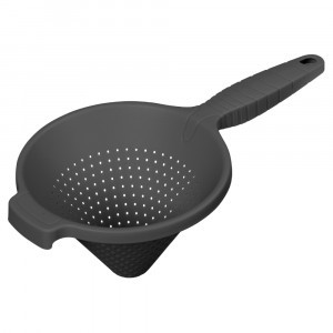 Сито-дуршлаг d=15см пластик темно-серый 434256615 Бытпласт 889358