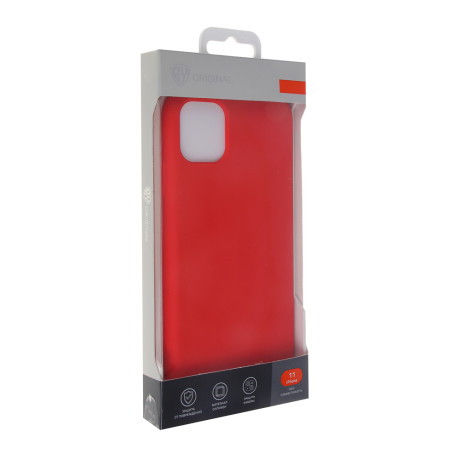 BY Чехол для смартфона Цветной, iP - 11, красный, силикон