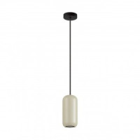 ODEON LIGHT 5060/1G PENDANT ODL24 313 цвет слонов.кости/чер./мет Подвес GU10 LED 4W COCOON 90
