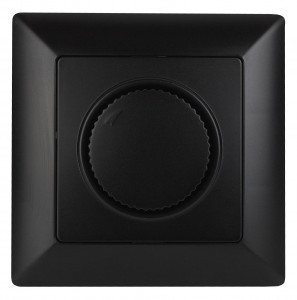 ЭРА Intro Solo диммер СУ повортный 600Вт, 230В, IP20, антрацит 7363