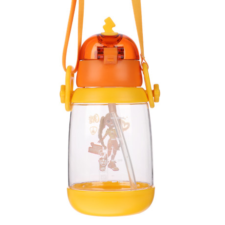BY Русские Супергерои Бутылка детская с поильником, 8.5x19см,520мл,"Заря" PC, PP, силикон