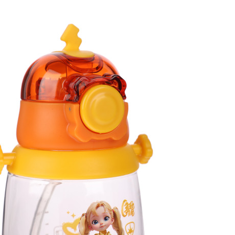 BY Русские Супергерои Бутылка детская с поильником, 8.5x19см,520мл,"Заря" PC, PP, силикон