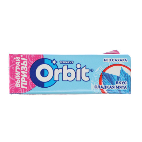 Жевательная резинка Орбит Нежная/Сладкая мята/Винтерфреш 13,6гр
