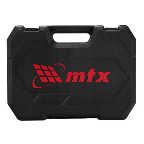 Набор инструментов, 1/2", 1/4", пластиковый кейс, 82 предмета MTX
