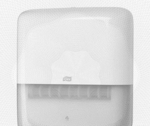 Бум.-гигиен.товары Держатель д/пол.Tork Matic 551000 пласт.белый 129089